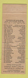 Matchbook Cover - Hotel Lycoming Williamsport PA