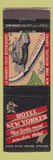 Matchbook Cover - Hotel New Yorker New York City