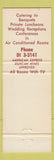Matchbook Cover - Mitchell Inn Middletown NY
