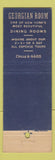 Matchbook Cover - Hotel Piccadilly New York City