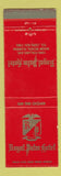 Matchbook Cover - Royal Palm Hotel Miami Beach FL