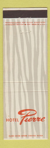 Matchbook Cover - Hotel Pierre