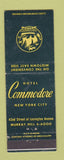 Matchbook Cover - Hotel Commodore New York City