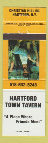 Matchbook Cover - Hartford Town Tavern NY hunk