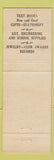 Matchbook Cover - Los Angeles CA City College