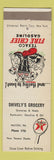 Matchbook Cover - Texaco oil gas Shively's Grocery Milton PA