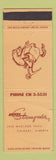 Matchbook Cover - Hotel Stampeder Calgary AB WEAR
