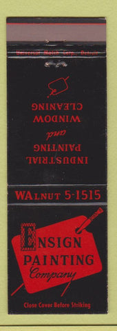 Matchbook Cover - Ensign Painting Company