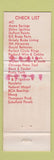 Matchbook Cover - Ken's Auto Parts Equipment Monroe MI
