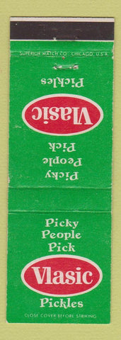 Matchbook Cover - Vlasic Pickles