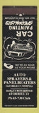 Matchbook Cover - Auto Sprayers Paint New Zealand WEAR