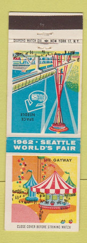 Matchbook Cover - 1962 Seattle World's Fair Space Needle Gayway