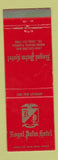 Matchbook Cover - Royal Palm Hotel Miami Beach FL