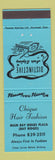 Matchbook Cover - Chique Hair Fashion salon Bay Ridges