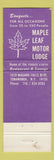 Matchbook Cover - Three Coins Restaurant Tonawanda NY WEAR