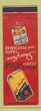 Matchbook Cover - Shur Fine Coffee Canned Fruit Cocktail