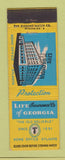 Matchbook Cover - Life Insurance of Georgia Atlanta GA