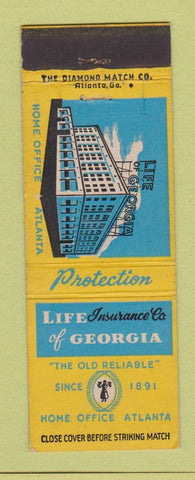 Matchbook Cover - Life Insurance of Georgia Atlanta GA