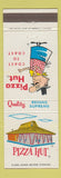 Matchbook Cover - Pizza Hut