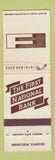 Matchbook Cover - First National Bank Oconto WI WEAR