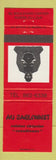 Matchbook Cover - Au Sablonnet Chinese Restaurant Riviere Du Loup QC