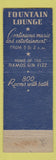 Matchbook Cover - Roosevelt Hotel New Orleans LA