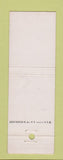 Matchbook Cover - Christmas Eve Puritan's Feast