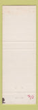 Matchbook Cover - Candlelight Restaurant