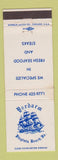 Matchbook Cover - Yardarm Virginia Beach VA WEAR