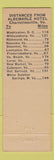 Matchbook Cover - Albemarle Hotel Charlottesville VA