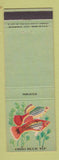 Matchbook Cover - Ohio Blue Tip Matches Variatus Fish