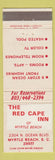 Matchbook Cover - Red Cape Inn Myrtle Beach SC