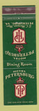 Matchbook Cover - Hotel Petersburg VA