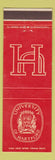 Matchbook Cover - University of Hartford CT