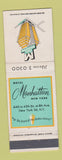 Matchbook Cover - Hotel Manhattan New York City