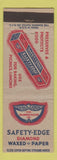 Matchbook Cover - Diamond Waxed Paper