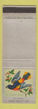 Matchbook Cover - Ohio Blue Tip Matches Baltimore Oriole