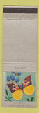 Matchbook Cover - Ohio Blue Tip Matches Dog Face Butterfly