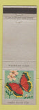 Matchbook Cover - Ohio Blue Tip Matches Mourning Cloak Butterfly