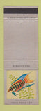 Matchbook Cover - Ohio Blue Tip Matches Paradise Fish