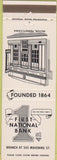 Matchbook Cover - 1st National Bank Milton PA