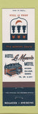 Matchbook Cover - Hotel Le Manoir Riviere De Loup QC