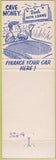 Matchbook Cover - Minden Exchange Bank Trust NE