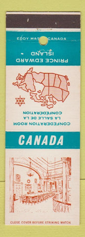 Matchbook Cover - Canada Confederation Room PEI PE