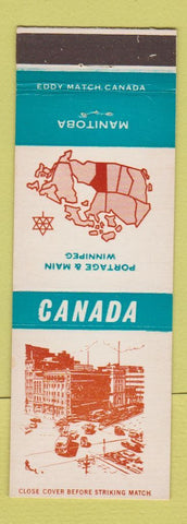Matchbook Cover - Canada Portage & Main MB