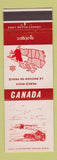 Matchbook Cover - Canada Perce Rock QC
