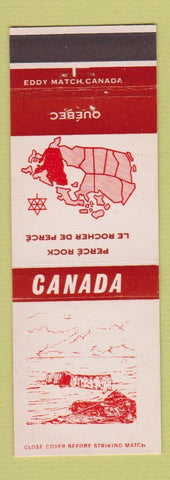 Matchbook Cover - Canada Perce Rock QC