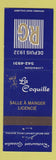 Matchbook Cover - Restaurant Gosselin Jonquiere QC