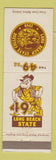 Matchbook Cover - Long Beach State College CA 49ers