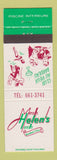 Matchbook Cover - Motel Helen's Quebec City QC